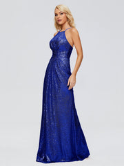 Mary Halter Hourglass Sequins Party Dresses