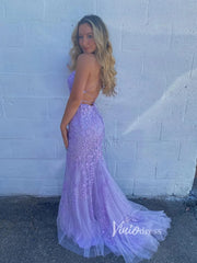 Mermaid Lace Long Prom Dresses Spaghetti Strap FD1250