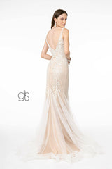 Mermaid Style Long Wedding Dress