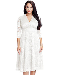 Modest Short Mother of the Bride Dress Plus Size Formal