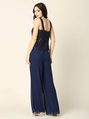 Mother of the Bride Formal Jacket Pant Suit