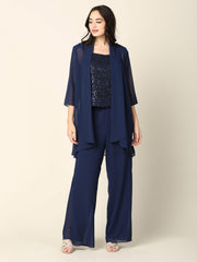 Mother of the Bride Formal Jacket Pant Suit