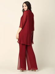 Mother of the Bride Formal Jacket Pant Suit