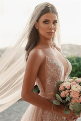 New Arrival Mermaid Wedding Dress with Appliques Ruffles and Spaghetti-Straps