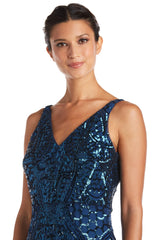 Nightway Long Formal Sleeveless Petite Dress 21685P