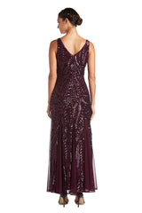 Nightway Long Formal Sleeveless Petite Dress 21685P