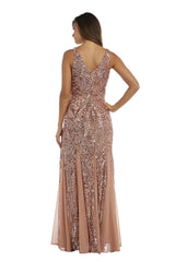 Nightway Long Formal Sleeveless Petite Dress 21685P