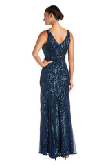 Nightway Long Formal Sleeveless Petite Dress 21685P