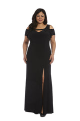 Nightway Plus Size Long Formal Dress 21519W
