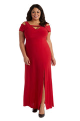 Nightway Plus Size Long Formal Dress 21519W