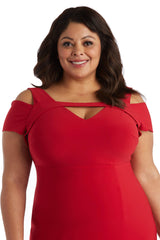 Nightway Plus Size Long Formal Dress 21519W