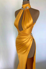 Off-Shoulder Elegance with a Sultry Slit