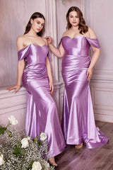 Cinderella Divine CH163 Stretch Long Formal Prom Dress