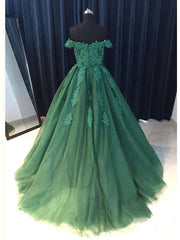 Off the Shoulder Lace Red Prom Dresses A Line Sequin Evening Gowns