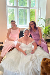 Plus Size Ball Gown Wedding Dresses Off-the-Shoulder