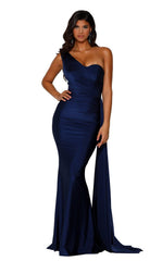 Portia And Scarlett 6321 Long Single Shoulder Prom Dress