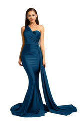 Portia And Scarlett 6321 Long Single Shoulder Prom Dress