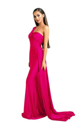 Portia And Scarlett 6321 Long Single Shoulder Prom Dress