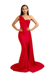 Portia And Scarlett 6321 Long Single Shoulder Prom Dress