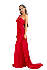 Portia And Scarlett 6321 Long Single Shoulder Prom Dress