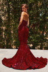 Portia And Scarlett 22022 Long Strapless Prom Dress
