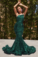 Portia And Scarlett 22022 Long Strapless Prom Dress