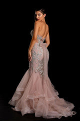 Portia And Scarlett 21244 Strapless Long Dress