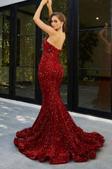Portia And Scarlett 21208 Strapless Long Prom Dress