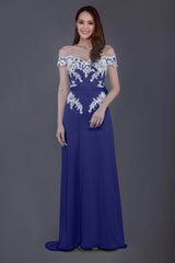 Sheath Sweep Train Knitted Fabric Bridesmaid Dress PR3561