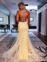 Light Blue Sheath Lace Prom Dress Spaghetti Strap FD1250E