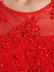 Lace Applique Pink Prom Dresses Chiffon Evening Dresses Sleeveless Formal Gowns