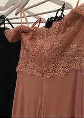 Trumpet/Mermaid Off-Shoulder Sweep Train Jersey Appliqued Prom Dresses Elegant Evening Dress Wholesale