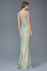 Prom Formal Beaded Dress Evening Gown Sale