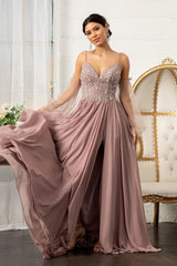 Prom Long Formal Chiffon Evening Dress