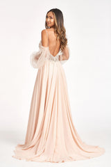 Prom Long Formal Chiffon Evening Dress