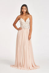 Prom Long Formal Chiffon Evening Dress