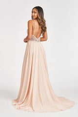 Prom Long Formal Chiffon Evening Dress