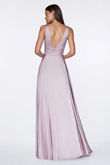 Cinderella Divine CD7469 Prom Long High Slit Dress