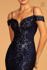 Prom Long Off Shoulder Mermaid Evening Dress