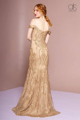 Prom Long Off Shoulder Mermaid Evening Dress
