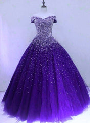 Emerald Green Sequin Prom Dresses Beaded Quinceanera Dresses, Sweet 16 Dresses