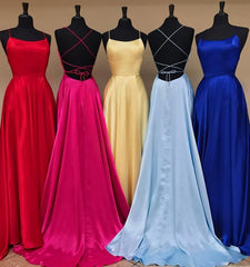 Red Prom Dress Slit Skirt, Evening Dress, Dance Dresses, Graduation School Party Gown