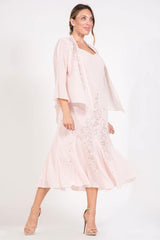 R&M Richards 058260 Long Formal Jacket Dress