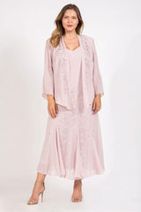 R&M Richards 058260 Long Formal Jacket Dress