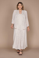 R&M Richards 058260 Long Formal Jacket Dress