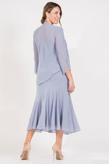 R&M Richards 058260 Long Formal Jacket Dress