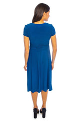 R&M Richards 1149 Short Plus Size Dress Black