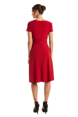 R&M Richards 1149 Short Plus Size Dress Black