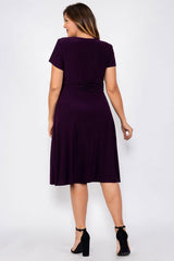 R&M Richards 1149W Short Plus Size Dress