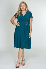 R&M Richards 1149W Short Plus Size Dress